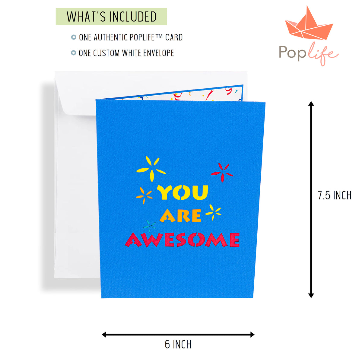 You Are Awesome Pop Up Card