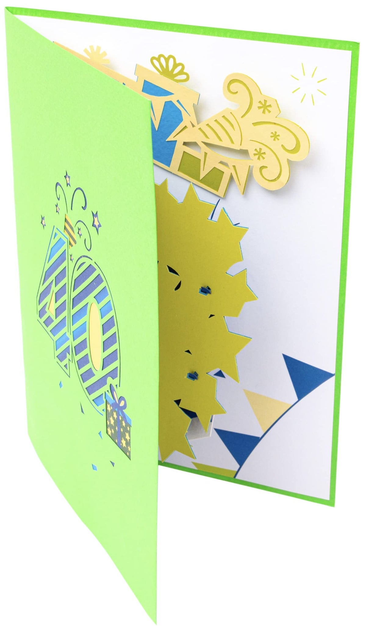 40th Birthday - Anniversary Pop Up Card