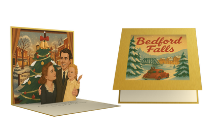 It’s a Wonderful Life Christmas Pop Up Card