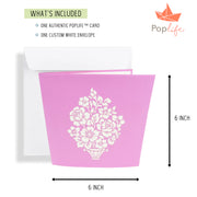 Flower Bouquet Pop Up Card