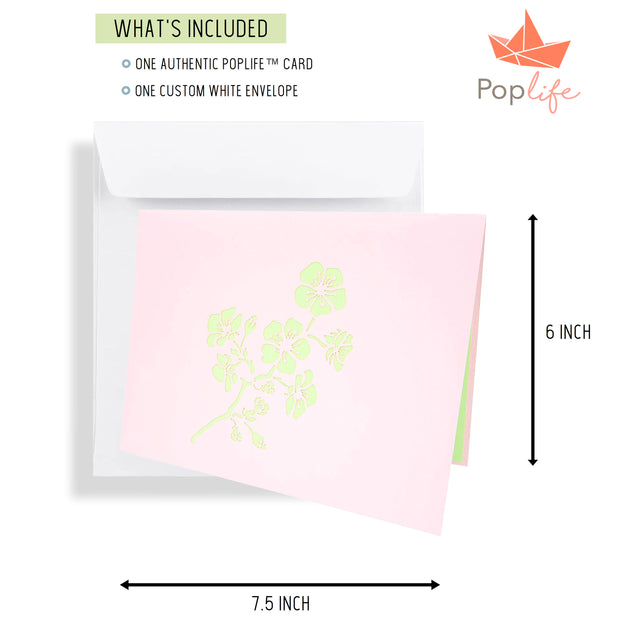 Cherry Blossom Tree Pop Up Card