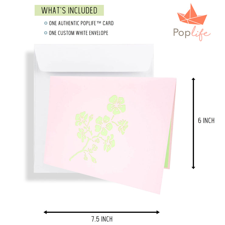 Cherry Blossom Tree Pop Up Card
