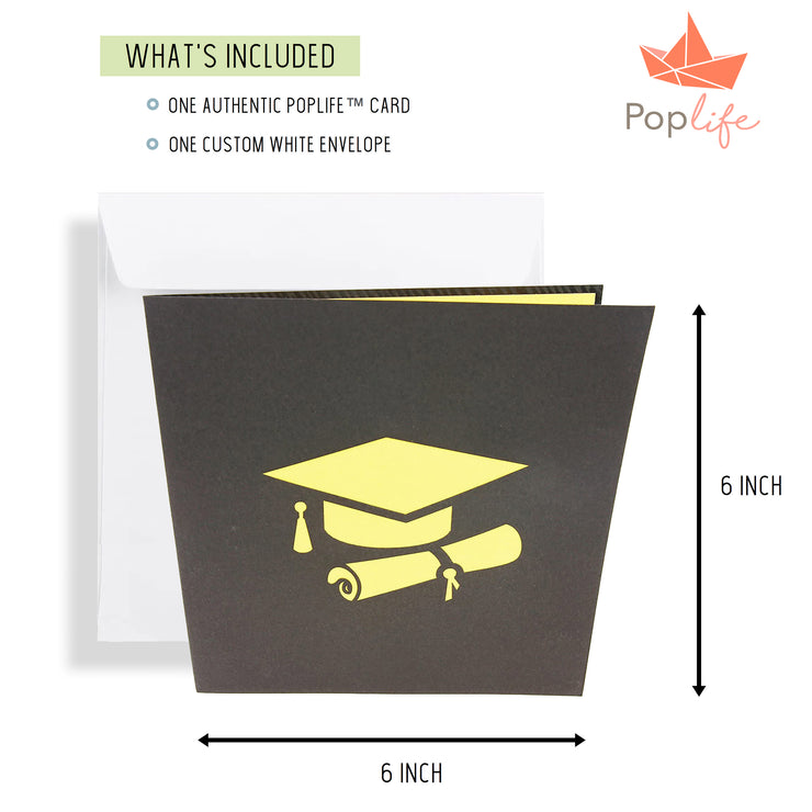 Graduation Diploma Owl Pop Up Card