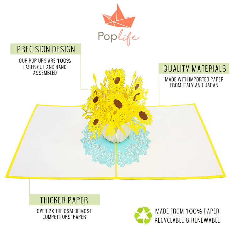 Sunflower Pop Up Card
