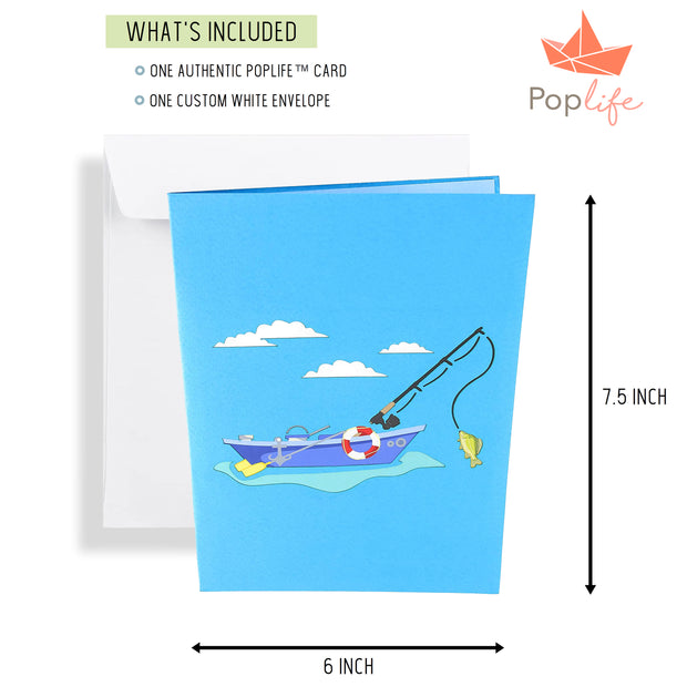 Fishing Trip Pop Up Card