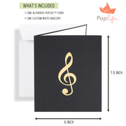 Grand Piano Pop Up Card
