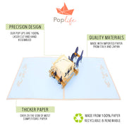 Fairy Tale Carriage Pop Up Card
