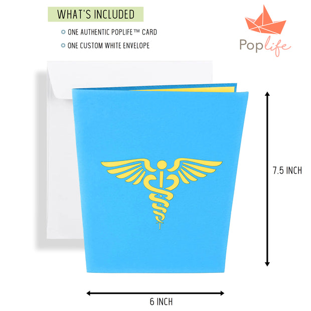 Healthcare Heart Pop Up Card