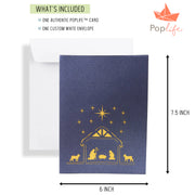 Nativity Manger, Birth of Jesus Pop Up Card