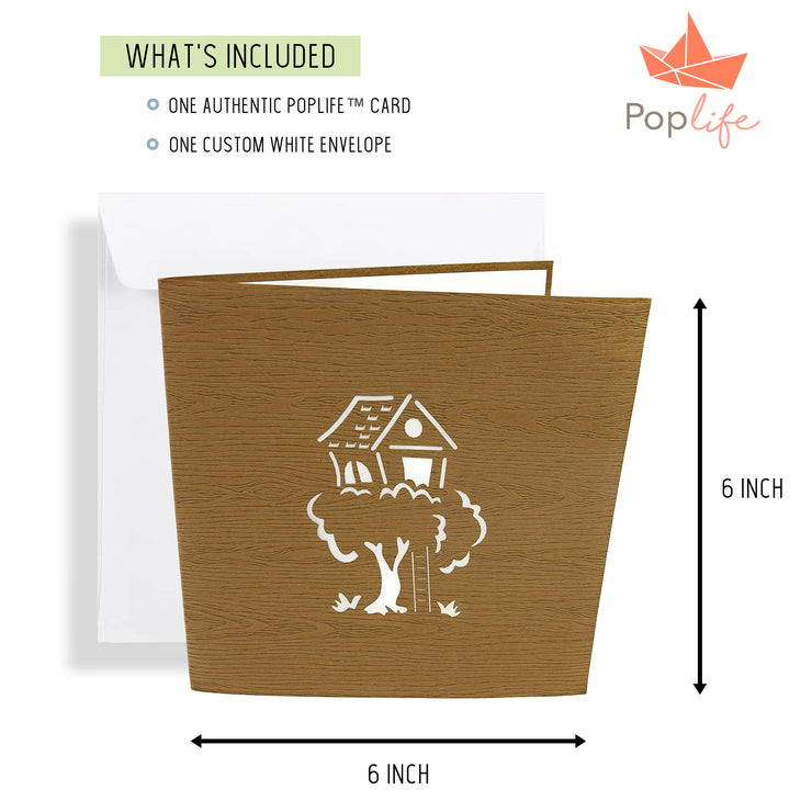 Tree House Pop Up Card
