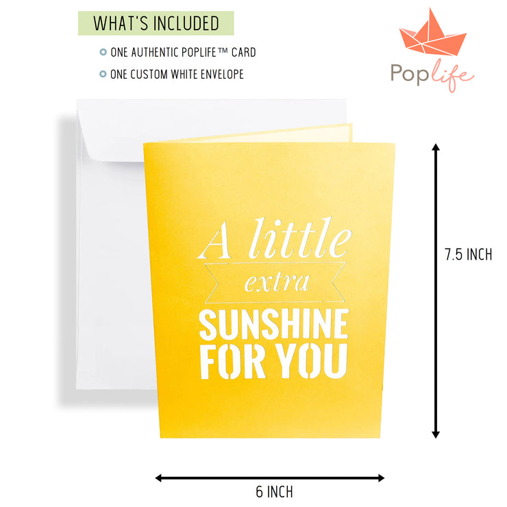 Sunflower Pop Up Card
