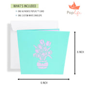 Tulip Bouquet Pop Up Card