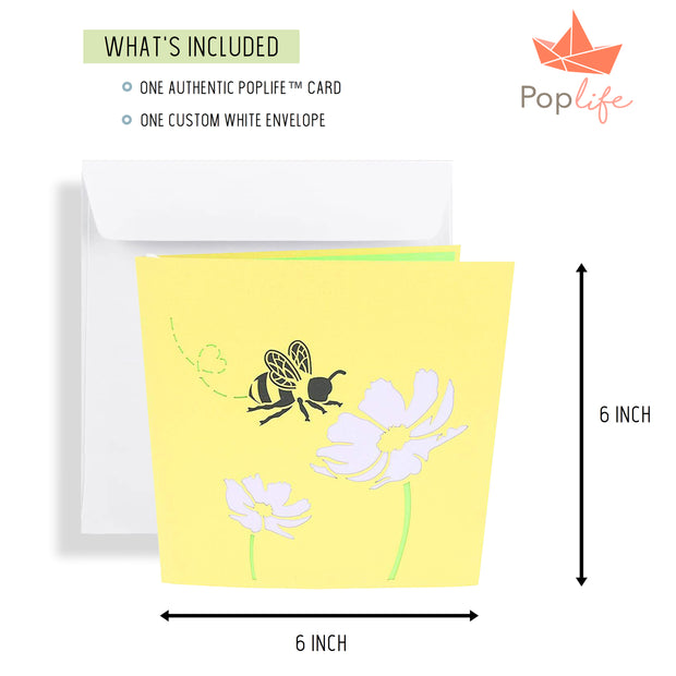 Honey Bee Pop Up Card
