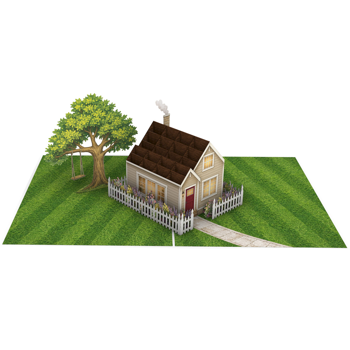 Family House Pop Up Card
