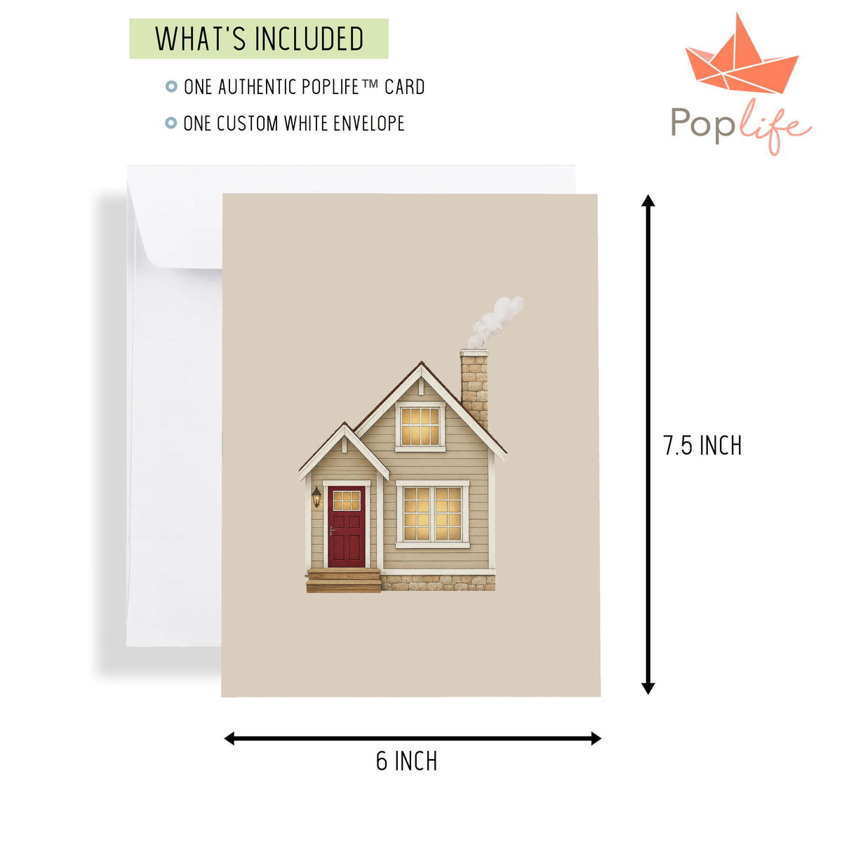 Family House Pop Up Card