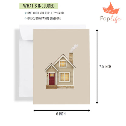 Family House Pop Up Card