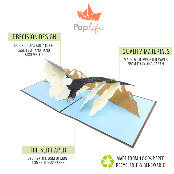 Eagle Bird Pop Up Card