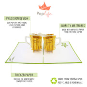 Craft Beer Pop Up Card