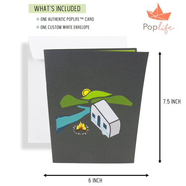 Camping Trip Pop Up Card