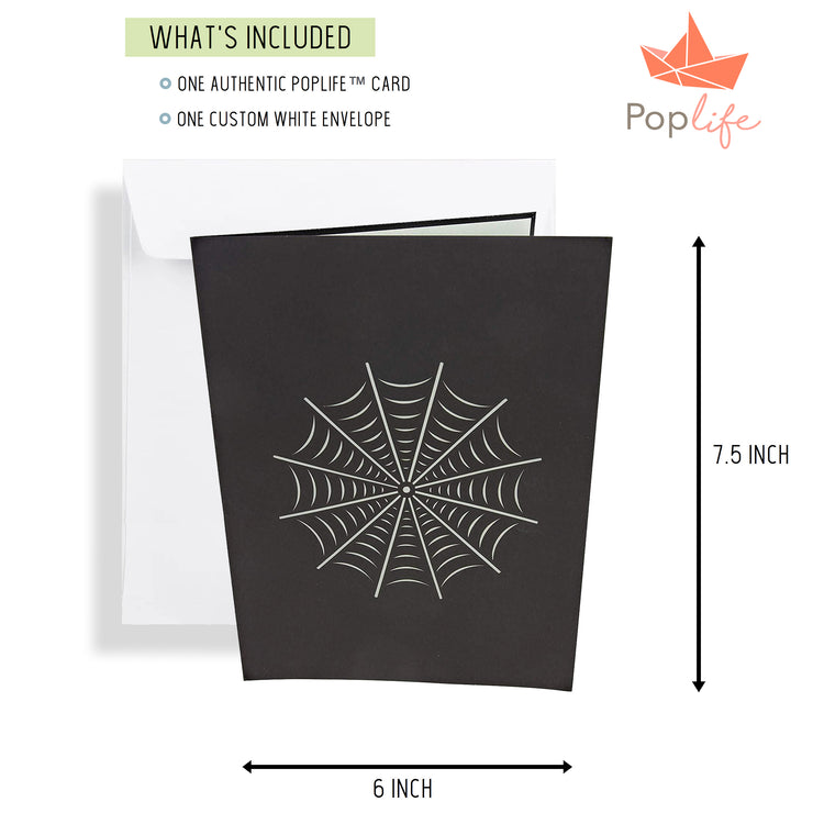 Spider Spooky Pop Up Card