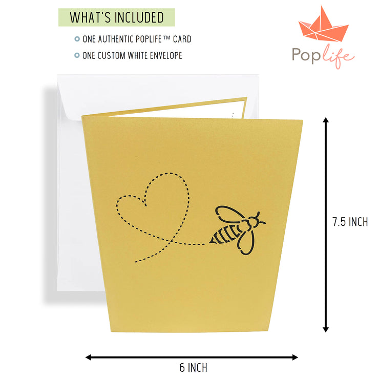 Beehive and Honeypot Pop Up Card