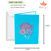 Fireworks Pop Up Card