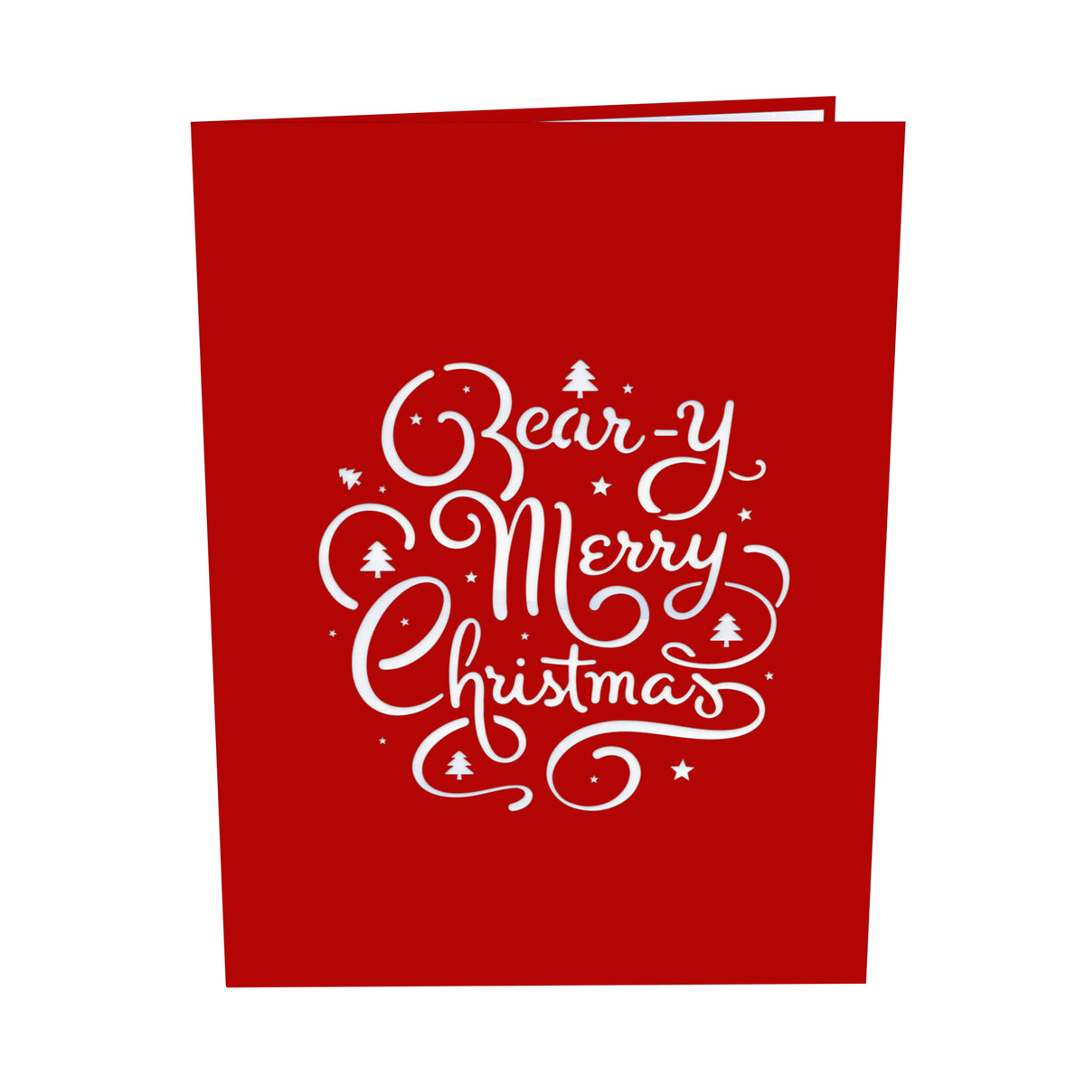 Holiday Bear Pop Up Card