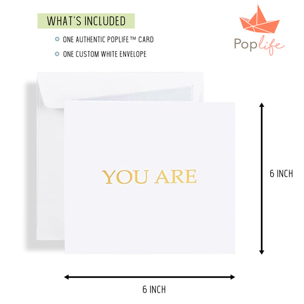 You're FIRE Pop Up Card