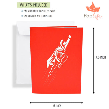 Health Hero Pop Up Card