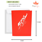 Health Hero Pop Up Card