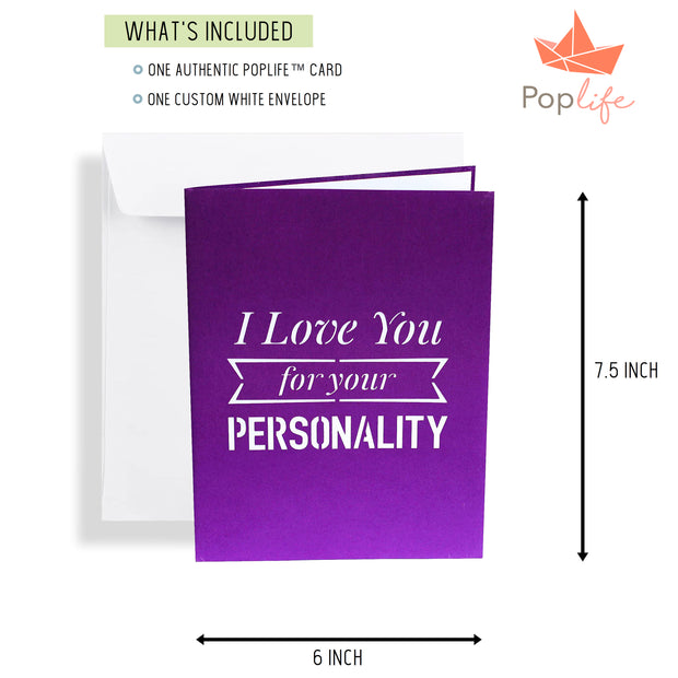 Naughty Eggplant Pop Up Card