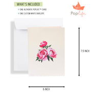 Luxe Flower Box Pop Up Card