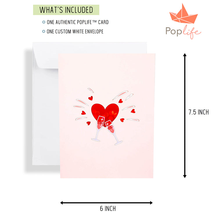 LOVE Basket Pop Up Card