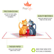 Love Kitties Pop Up Card