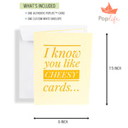 Cheesy Pop Up Card