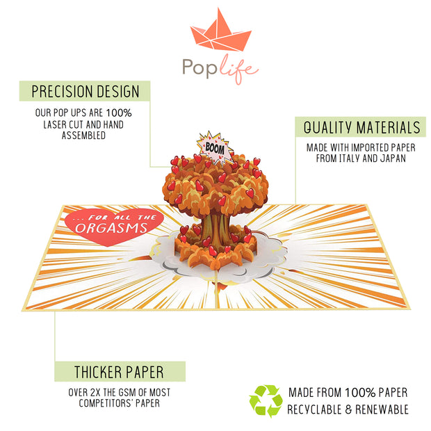 Love Explosion Pop Up Card