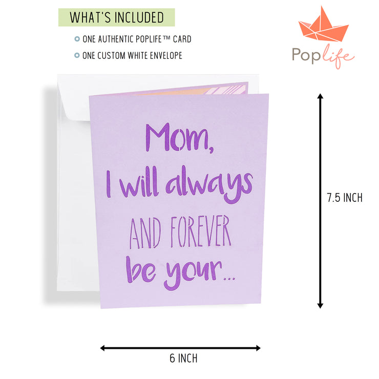 Mom's Financial Burden Pop Up Card