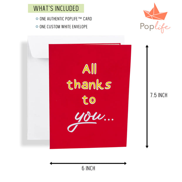 Funny Wino Pop Up Card