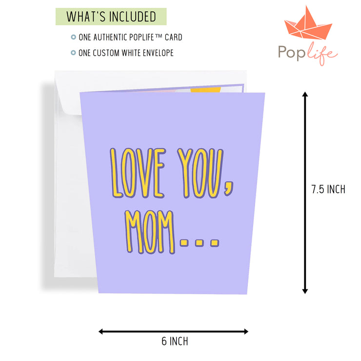 Funny Mom Group Texting Pop Up Card