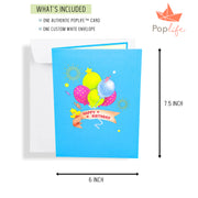 "Yay It's Your Day" Pop Up Card