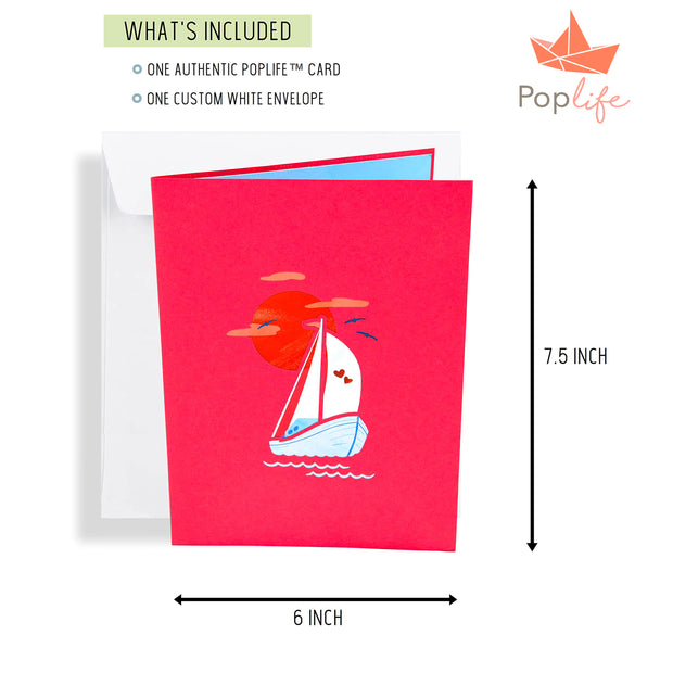 Sailboat Pop Up Card