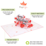 Happy Valentine's Sign Pop Up Card