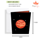 Astronaut on Mars Pop Up Card