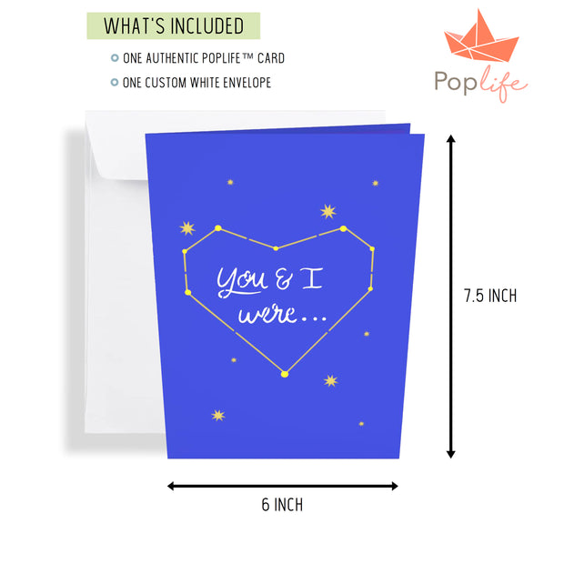 Written in the Stars Pop Up Card