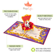 Royal Cat Pop Up Card