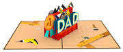 #1 Dad Toolbox Pop Up Card