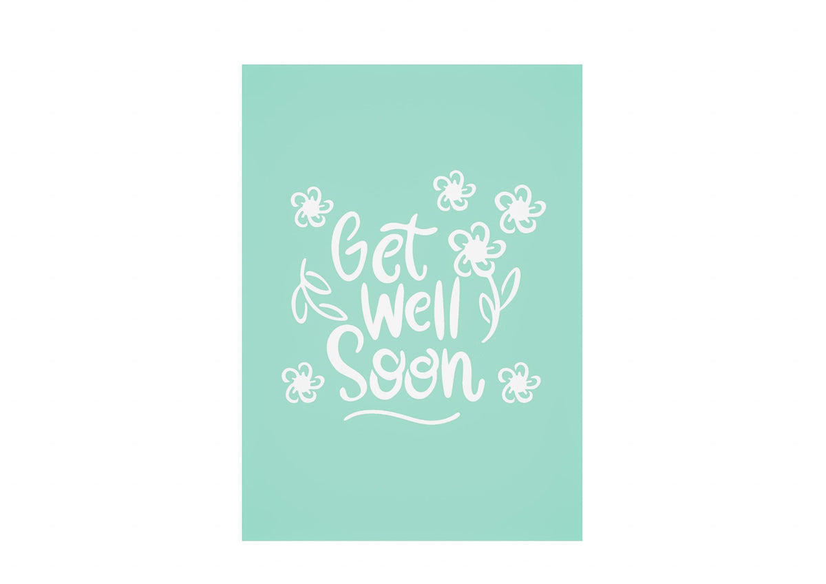 Get Well Soon Pop Up Card
