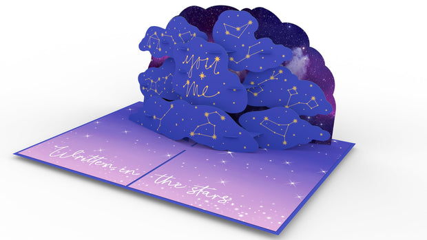 Written in the Stars Pop Up Card