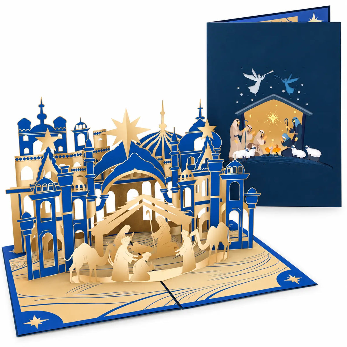 Nativity Scene Pop Up Card
