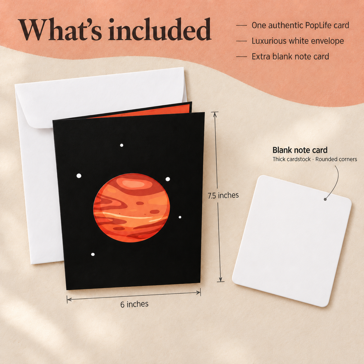 Astronaut on Mars Pop Up Card
